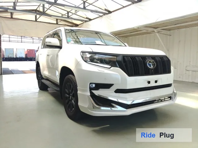Toyota 2022 Toyota Land Cruiser Prado TX L Matt Black Edition | Pearl White Luxury SUV | RidePlug UG