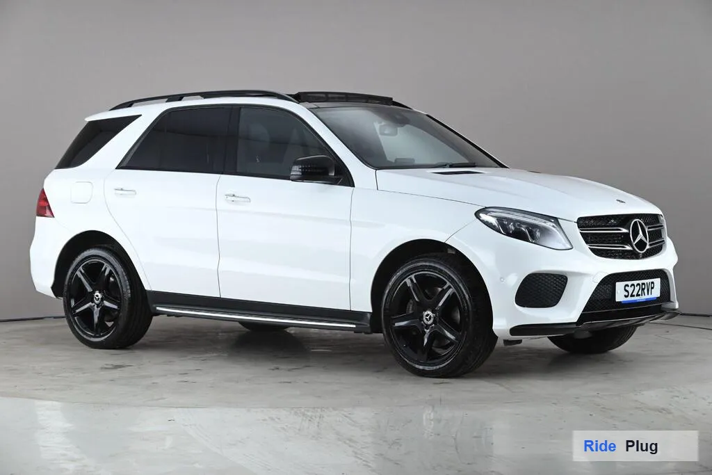 Mercedes-Benz 2018 Mercedes-Benz GLE 350d AMG Night Edition Premium Plus | White Luxury SUV | RidePlug UG