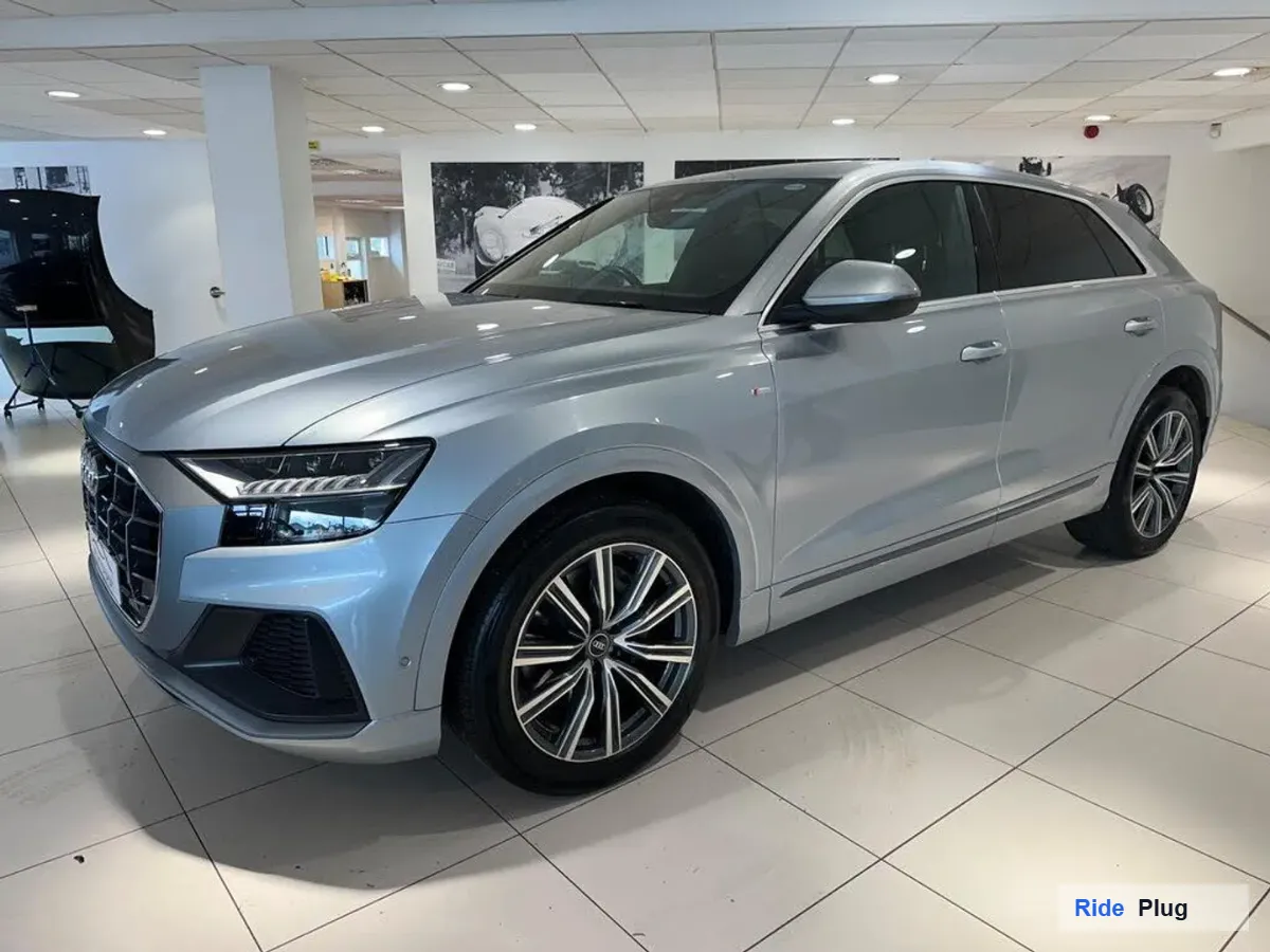 Audi 2023 Audi Q8 50 TDI V6 S line quattro | Mythos Black Luxury Coupe SUV | RidePlug UG